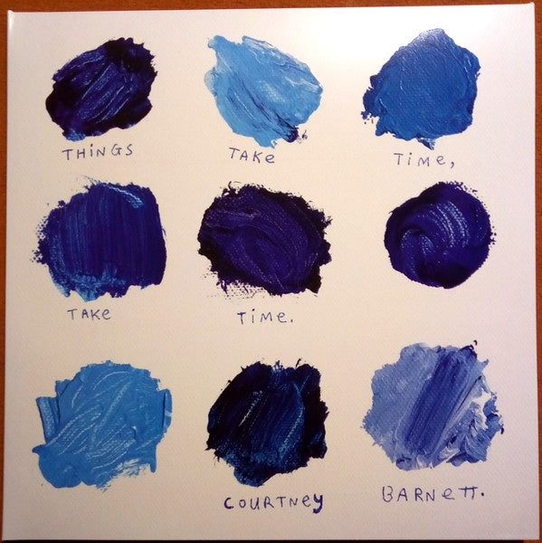 Courtney Barnett - Things Take Time, Take Time - Mint- LP Record 2021 Mom + Pop All Eyes On The Pavement Blue Vinyl - Alternative Rock / Indie Rock - Shuga Records
