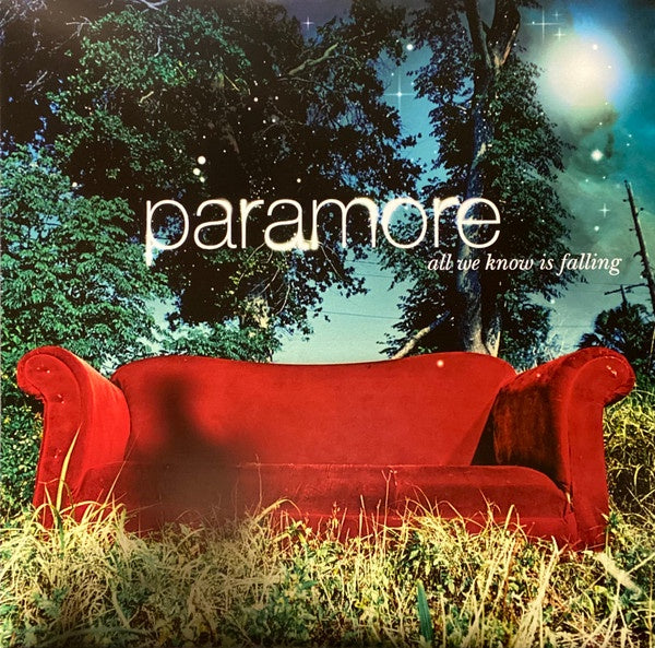 Paramore – All We Know Is Falling (2005) - New LP Record 2022 Fueled By Ramen Silver Vinyl - Emo / Alternative Rock / Pop Punk