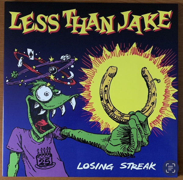 Less Than Jake – Losing Streak (1996) - New (Opened to Verify color) LP Record 2021 Smartpunk Black & Yellow Splatter Vinyl - Punk / Ska / Rock - Shuga Records