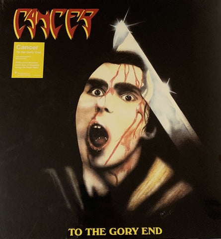 Cancer – To The Gory End (1990) - New LP Record 2021 Peaceville German 180 gram Yellow Vinyl - Death Metal