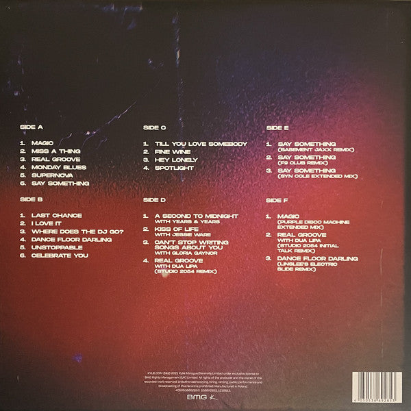 Kylie Minogue – Disco (2020) (Guest List Edition) - New 3 LP Record 2021 BMG Vinyl - Pop / Dance-pop / Disco - Shuga Records
