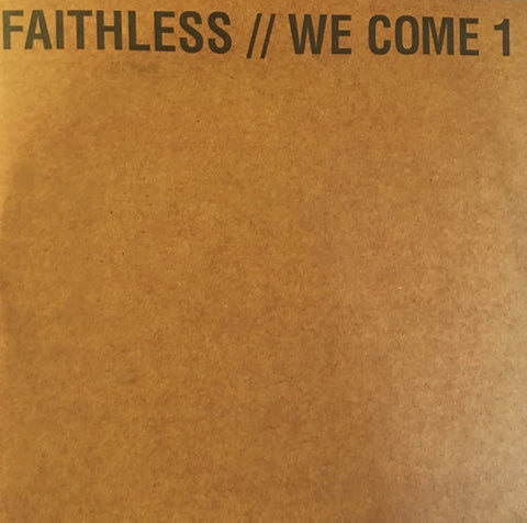 Faithless – We Come 1 - Mint- 4x 12" Single Record Set 2001 Arista USA Promo Vinyl - Electronic / Trance / Progressive Trance / Breaks