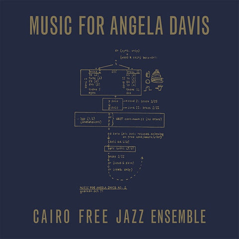 Cairo Free Jazz Ensemble – Music For Angela Davis - New LP Record 2021 Holidays Italy Vinyl - Jazz / Free Jazz / Avant-garde Jazz