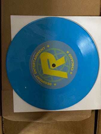Jay Nice, Malik Ali, Twan Freeman – The Devil Strangle Hold - New 7" Single Record 2021 Regiment Record Crew Blue Vinyl - Chicago Hip-Hop / Conscious