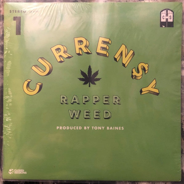 Curren$y / Tony Baines – Rapper Weed - New 7" Single Record 2021 Closed Sessions Viny - Hip Hop - Shuga Records