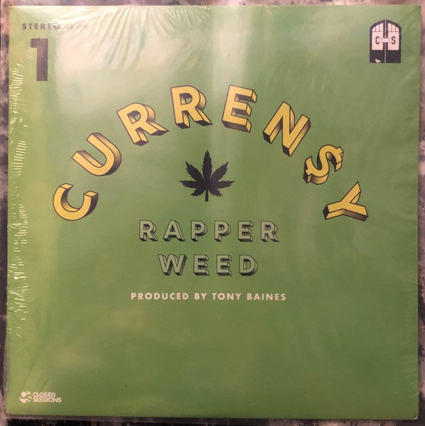 Curren$y / Tony Baines – Rapper Weed - New 7" Single Record 2021 Closed Sessions Viny - Hip Hop