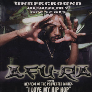 Afu-Ra – I Love My Hip Hop 12" White Label Single 2003 France Import - Hip Hop