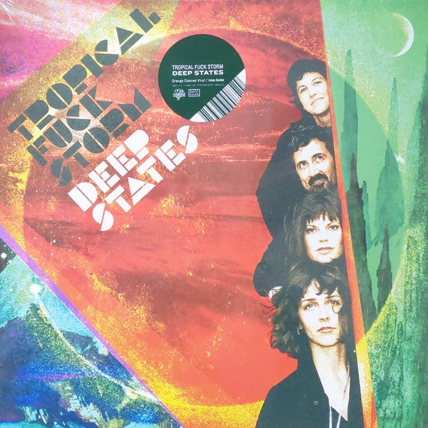 Tropical Fuck Storm – Deep States - New LP Record 2022 Joyful Noise Orange Vinyl & Download - Post-Punk / Experimental - Shuga Records