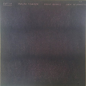 Ralph Towner – Batik - VG+ LP Record 1978 ECM USA Vinyl - Jazz / Free Improvisation
