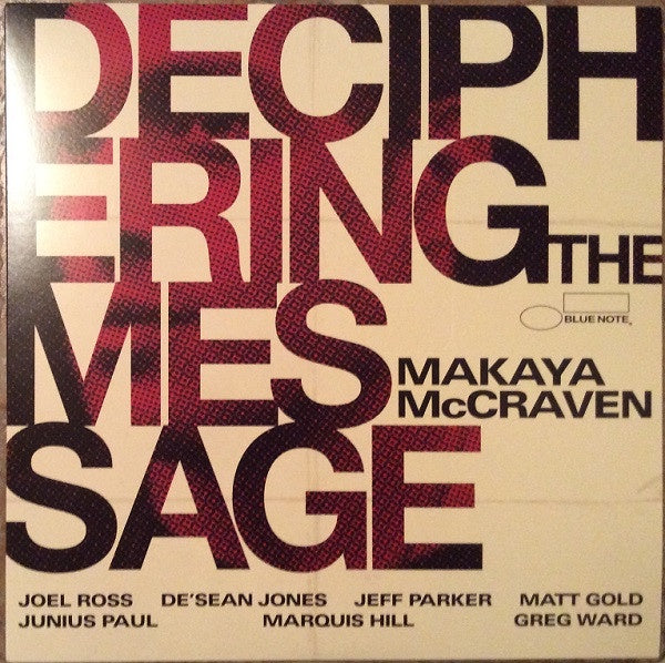 Makaya McCraven - Deciphering The Message - VG LP Record 2021 Blue Note Vinyl & Insert - Chicago Jazz - Shuga Records