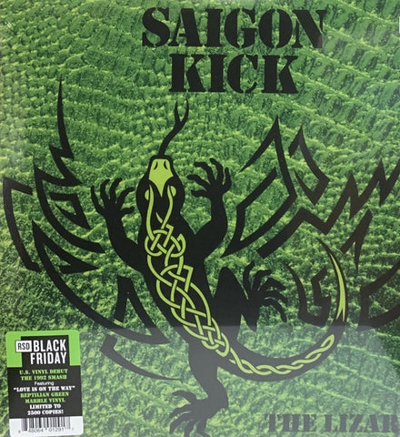 Saigon Kick – The Lizard (1992) - New LP Record Store Day Black Friday 2021 Atlantic Reptillian Green Marbled Vinyl - Hard Rock