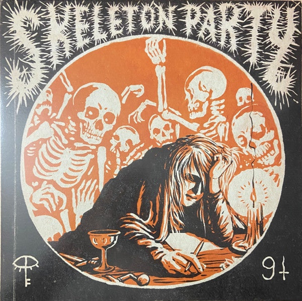 Joshua Powell – Skeleton Party - New LP Record 2021 Romanus Clear w/ Black and Orange Splatter - Indie Rock / Psychedelic Rock - Shuga Records