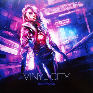 Morphoice – Vinyl City - New LP Record 2021 UK Import Aztec Clear with Pink & Blue Splatter Vinyl -  Electronic / Synthwave - Shuga Records
