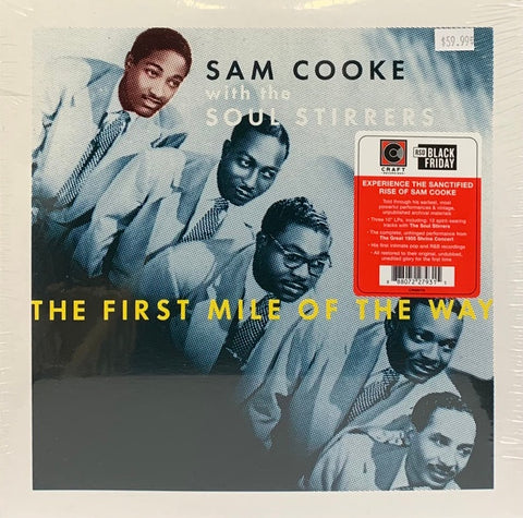 Sam Cooke With The Soul Stirrers – The First Mile Of The Way - Mint- 3 LP 10" Record Store Day Black Friday 2021 Craft Specialty Vinyl - Soul / R&B