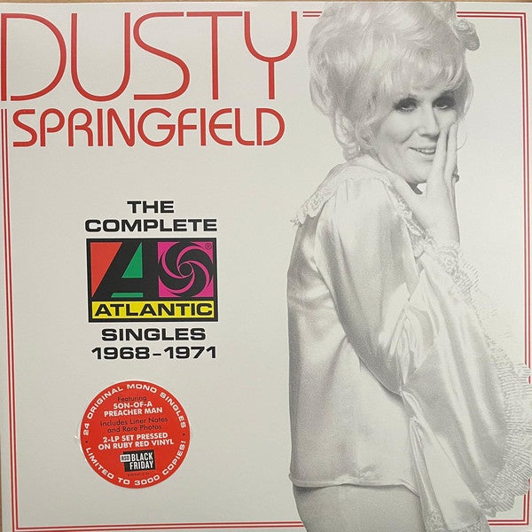 Dusty Springfield – The Complete Atlantic Singles 1968-1971 - New 2 LP Record Store Day Black Friday 2021 Real Gone Music Ruby Red Vinyl - Soul / Pop / R&B