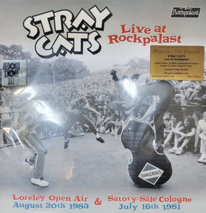 Stray Cats – Live At Rockpalast - New 3 LP Record Store Day Black Friday 2021 Music On Vinyl 180 gram Silver Vinyl & Numbered - Rockabilly