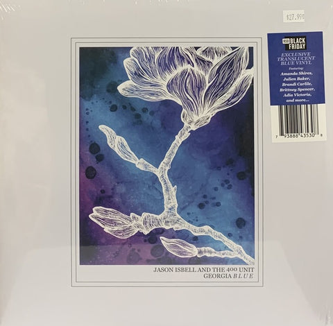 Jason Isbell And The 400 Unit – Georgia Blue - New 2 LP Record Store Day Black Friday 2021 Thirty Tigers Blue Translucent Vinyl - Folk Rock
