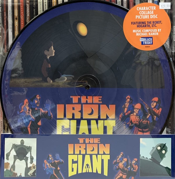 Michael Kamen – The Iron Giant (Original Score 1999) - New LP Record Store Day Black Friday 2021 Varèse Sarabande Picture Disc Vinyl - Soundtrack