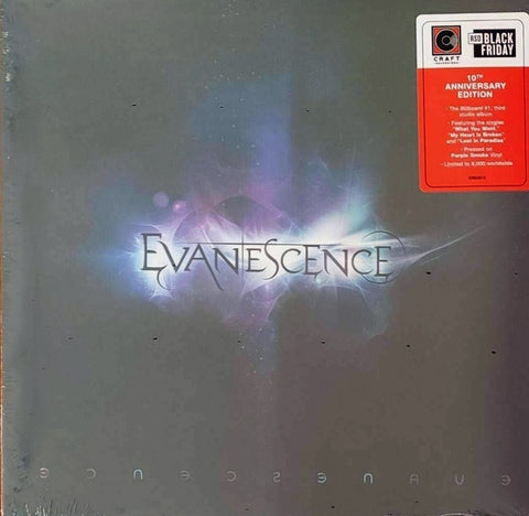 Evanescence – Evanescence (2011) - New LP Record Store Day Black Friday 2021 Craft Recordings Purple Smoke Vinyl - Alternative Rock