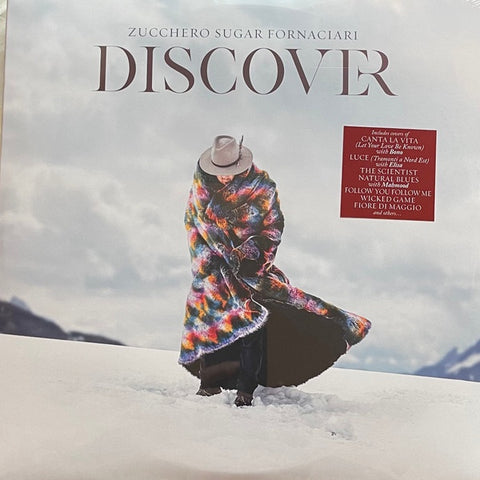 Zucchero Sugar Fornaciari – Discover - New 2 LP Record 2021 Polydor Vinyl - Pop Rock / Blues Rock / Folk Rock