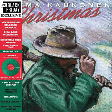 Jorma Kaukonen – Christmas… Christmas Tree Edition - New LP Record Store Day Black Friday 2021 Culture Factory Vinyl - Folk