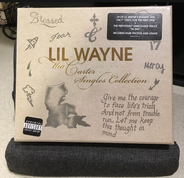 Lil Wayne – Tha Carter Singles Collection - New 10x 7" Record Box Set 2021 Young Money Vinyl - Hip Hop - Shuga Records