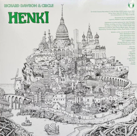 Richard Dawson & Circle – Henki - New LP Record 2023 Weird World Europe Vinyl - Folk Rock / Prog Rock