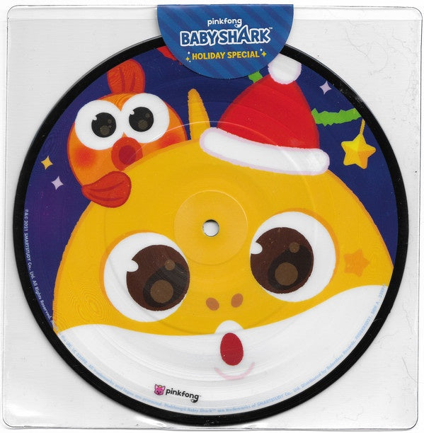 Pinkfong - Baby Shark Holiday Special - New 7" Single Record 2021 Picture Disc Vinyl - Children's - Shuga Records