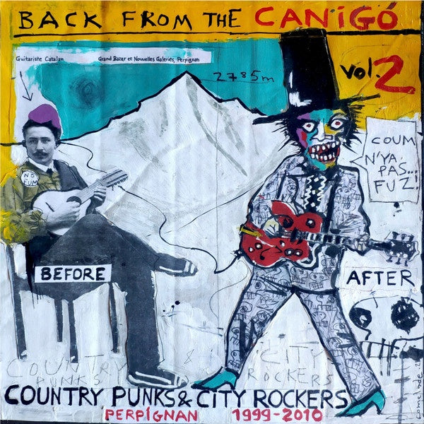 Various – Back From The Canigó Volume 2 - Country Punks & City Rockers - Perpignan 1999-2010 - New 2 LP Record 2021 Staubgold Cougouyou Music Germany Vinyl - Garage Rock / Punk - Shuga Records