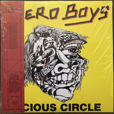 Zero Boys - Vicious Circle (1981) (SC25 Anniversary Exclusive) - New LP Record 2021 Secretly Canadian Red Opaque Vinyl - Punk