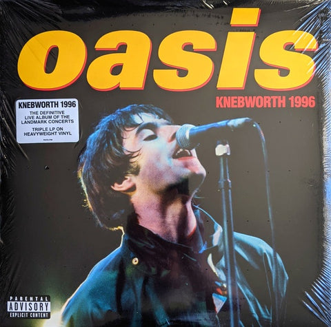 Oasis – Knebworth 1996 - New 3 LP Record 2021 Big Brother 180 gram Vinyl - Pop Rock / Brit Pop
