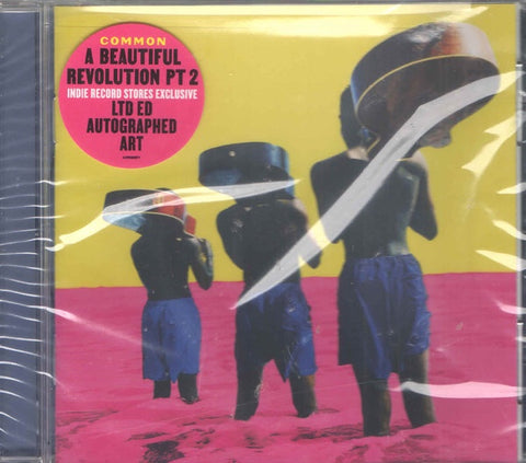 Signed Autograhed Common – A Beautiful Revolution Pt 2 - New CD Album 2021 Loma Vista - Hip Hop