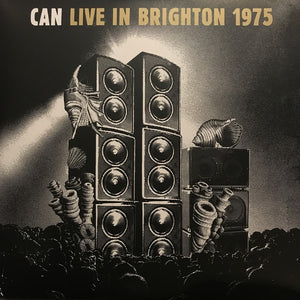 Can – Live In Brighton 1975 - New 3 LP Record 2021 Mute Spoon USA Gold Vinyl & Download - Krautrock