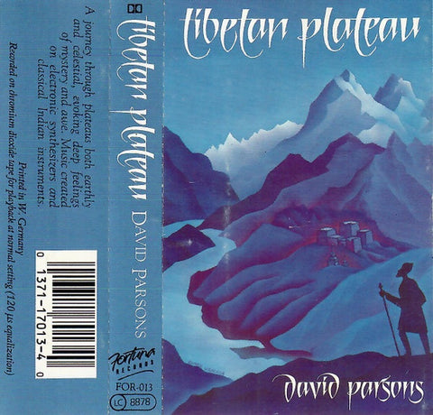 David Parsons – Tibetan Plateau - Used Cassette 1983 Fortuna Tape - Ambient