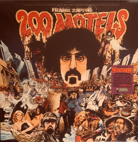 Frank Zappa - 200 Motels (1971) - New 2 LP Record 2021 180 gram Red Vinyl, Booklet & Poster - Blues Rock / Avantgarde / Psychedelic / Soundtrack