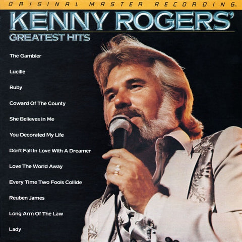 Kenny Rogers – Greatest Hits Mint- LP Record 1981 Mobile Fidelity Sound Lab Japan Vinyl & 4x Inserts - Country
