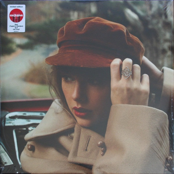 Taylor Swift - Red (Taylor’s Version) - VG+ 4 LP Record 2021 Republic Target Exclusive Red Vinyl - Pop Rock - Shuga Records