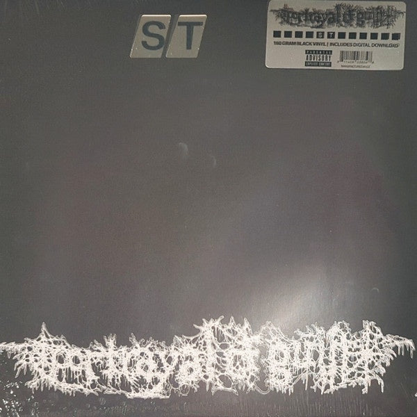 Portrayal of Guilt - Christfucker - New LP Record 2022 Run For Cover Black Vinyl, Insert & Download - Black Metal - Shuga Records