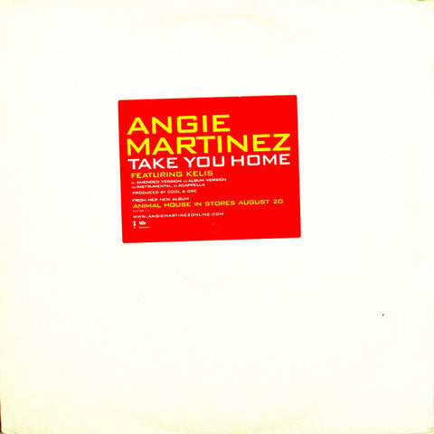 Angie Martinez - Take You Home VG - 12" Single 2002 Elektra USA - Hip Hop