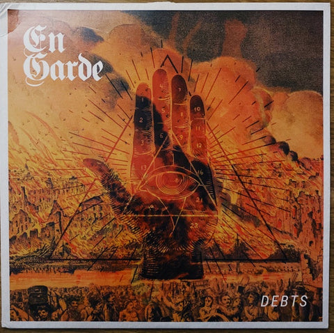 En Garde – Debts - Mint- LP Record 2021 Storm Chasers  Opaque Rust Vinyl - Rock