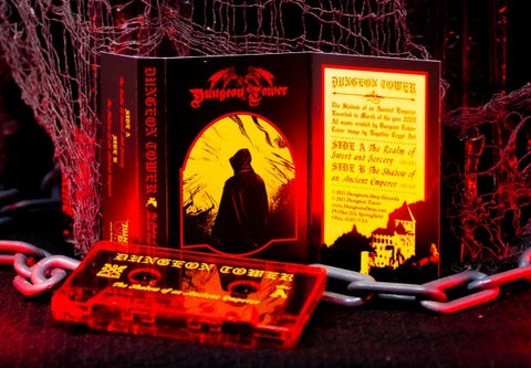 Dungeon Tower – The Shadow Of An Ancient Emperor - New Cassette 2021 Dungeons Deep Tape - Electronic / Dungeon Synth