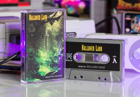 William Kage – Hallowed Land - New Cassette Album 2021 Dungeons Deep USA Tape - Electronic / Chiptune