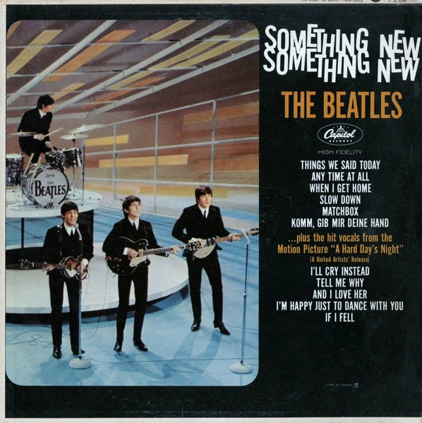 The Beatles – Something New - VG LP Record 1964 Capitol USA Mono Vinyl - Rock & Roll / Pop Rock / Beat - Shuga Records