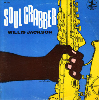 Willis Jackson – Soul Grabber - VG- (LOW GRADE) 1968 Stereo USA (Original Press) RARE - Jazz
