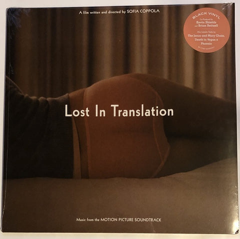 Various – Lost In Translation (Music From The Motion Picture 2003) - New LP Record 2022 Emperor Norton Vinyl - Soundtrack