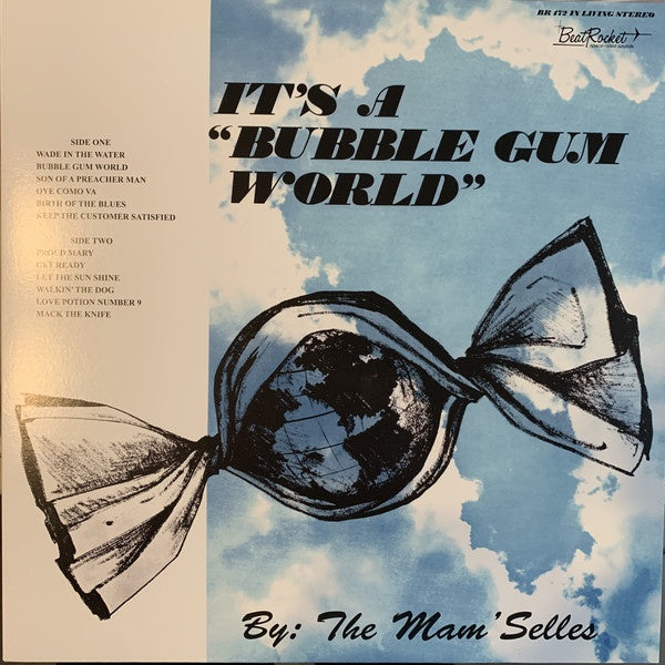 The Mam'selles - It's A "Bubble Gum World" (1969) - New LP Record 2022 BeatRocket Cloud White Vinyl - Garage Rock / Girl Group / Novelty - Shuga Records