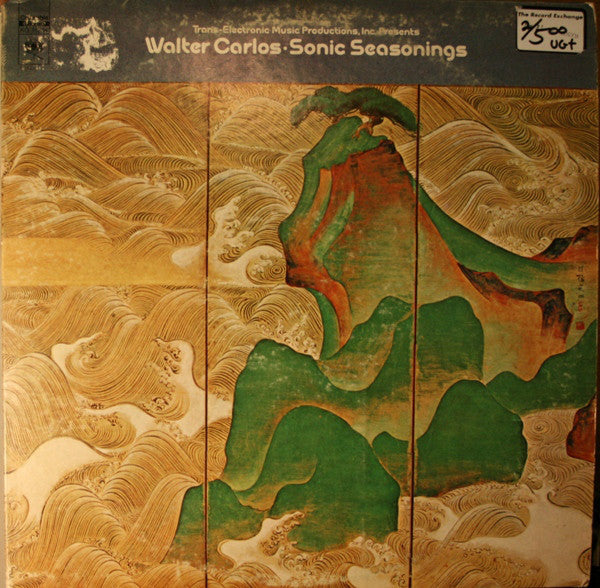 Walter Carlos - Sonic Seasonings - VG+ 2 LP Record 1972 Columbia USA Vinyl - Classical Electronic / Experiment l / Ambient - Shuga Records