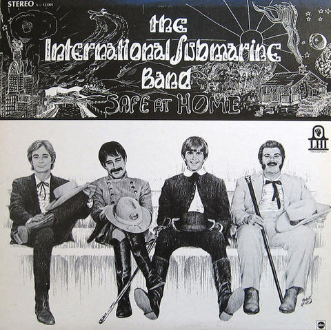 The International Submarine Band - Safe at Home - New Vinyl Record 2015 Record Store Day Black Friday Limited Edition of 2700 on White-Opaque Vinyl - Country/Rock feat. Gram Parsons
