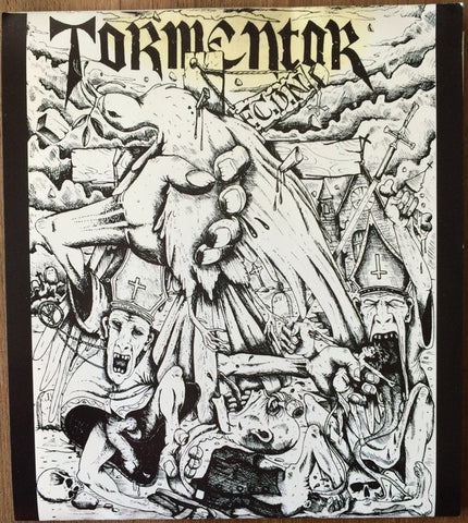F.C.D.N. Tormentor – Falsified Spirit - Mint- 7" EP Record 1991 Deep Six USA Vinyl & Insert - Thrash, Hardcore