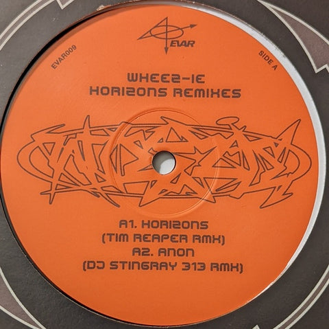 DJ Wheez-ie – Horizons Remixes - New 12" Single Record 2022 Evar Record Vinyl - Breakbeat / Electro / Techno